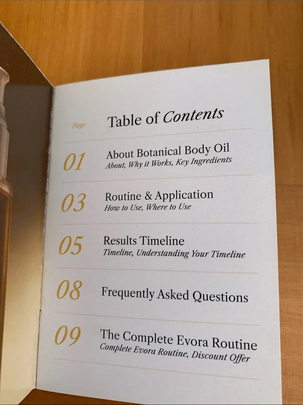 Evora Botanical Body Oil